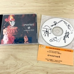 everset アルバム&サイン入りCD