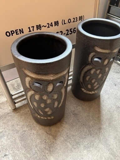 傘立て　フクロウ
