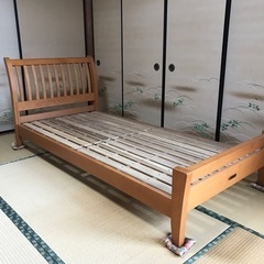 【ネット決済】【8月20日迄限定】西川製すのこベッドを無料で❗️
