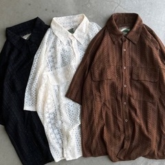 military pocket sheer shirt サイズ　M