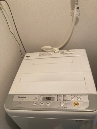 送料込Panasonic パナソニック 洗濯機 NA-F50B11 2018年製 決定しま 