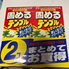 固めるテンプル2個セット