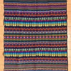 中南米ガテマラ刺繍布
