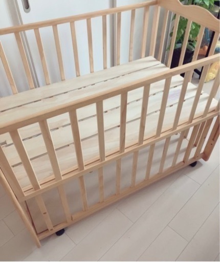 ベビーベッド (通常サイズ約120×70) Repra リプラすのこベッド 大和屋