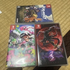 Switchソフト3本セット(値下げしました)