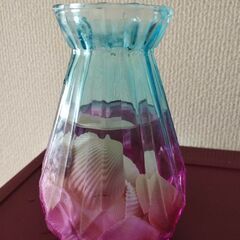 【値下】貝殻を花瓶とセットで