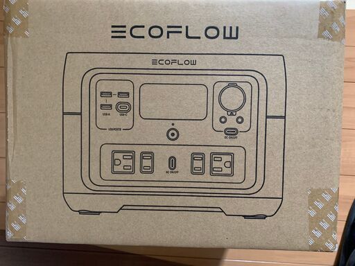 【新品未使用】 EcoFlow RIVER 2 Max 512Wh