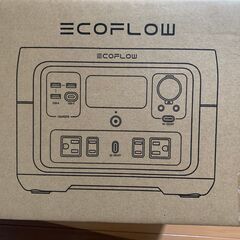 【新品未使用】 EcoFlow RIVER 2 Max 512Wh