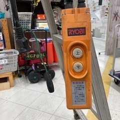 中古品 □ RYOBI ウインチ WI-61C（31M）□ 吊り □ ITAQLSBCUPAD