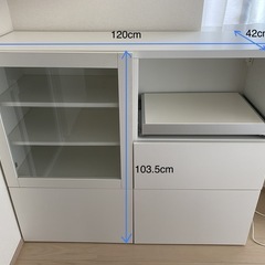 IKEA BESTÅ/ベストー キャビネット棚・食器棚