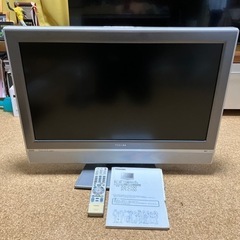 【ネット決済】東芝32型液晶テレビ32LC100 完動美品　リモ...