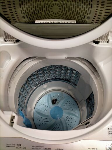 F1601　洗濯機　TOSHIBA　東芝　AW-6G6　6.0㎏　2018年製　送料A　札幌　プラクラ南９条店