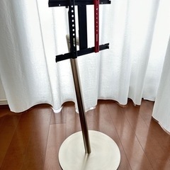 24～45V型 テレビスタンド WALL anataIRO シルバー