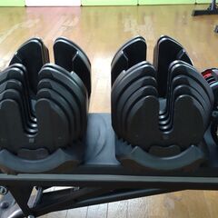 4WD 可変式ダンベル アジャスタブルダンベル 38K x 2
