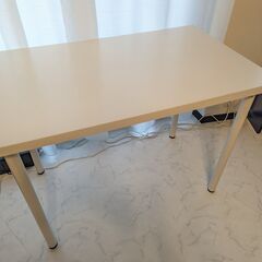 【8月中お渡し希望】IKEA テーブル 白(縦60cm x 横1...