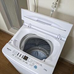 2021年製 4.5kg 洗濯機（Hisense　HW-T45D）