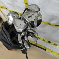 0813-123 ゴルフバッグ クラブ13本セット