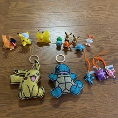 ポケモン　フィギュア　キーホルダー　