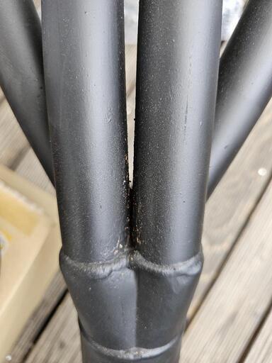 ゼファーχ用 ガッツジャパン製 腹下ショート管