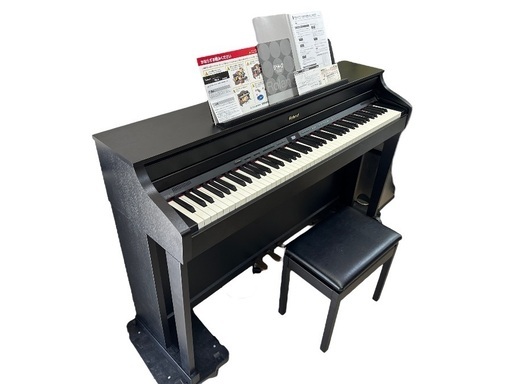 J 美品 Roland ローランド 電子ピアノ HP506-GP 88鍵盤 プログレッシブ・ダンパー 動作問題無し 椅子付