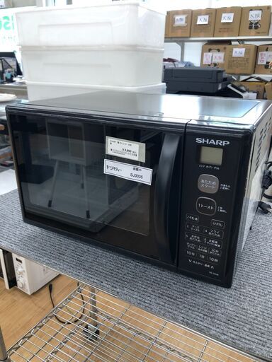 ★ジモティ割あり★ SHARP 電子レンジ RE-S50B-B  19年製 動作確認／クリーニング済み SJ3035