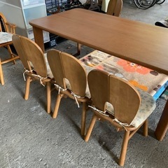 訳アリ　カリモク　ダイニングセット