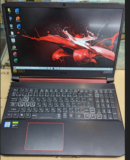 １台限定！　ゲーミングノートpc　 (6ヶ月保証 / Windows 10+Office2021年)