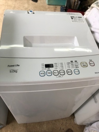 決まりました　2021年式 岡山市北区送料無料 5kg 洗濯機