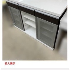 バーカウンター　食器棚