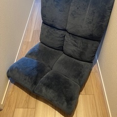 【LOWYA】 座椅子（背もたれ角度調整可）