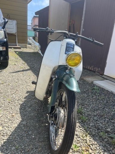商談中 本日限定価格 バーハンカブ75cc 実働、書類有