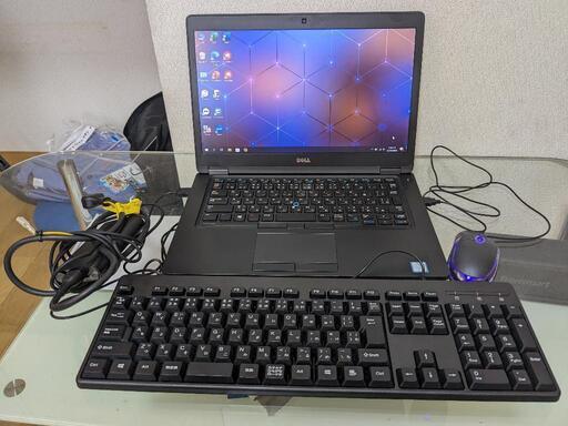 デスクトップパソコン dell latitude corei5 16gb SSD 358gb
