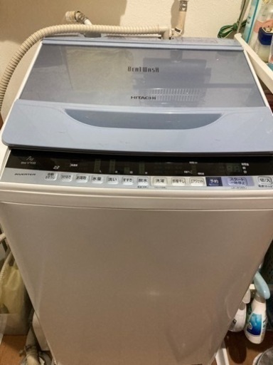 値下げします‼️2017年購入　日立洗濯機　ビートウォッシュ　7キロ　BW-V70B