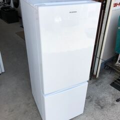 【動作保証あり】IRIS OHYAMA 2019年 AF156-WE 156L 2ドア 冷凍冷蔵庫【管理KRR531】