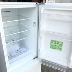 【動作保証あり】IRIS OHYAMA 2019年 AF156-WE 156L 2ドア 冷凍冷蔵庫【管理KRR531】