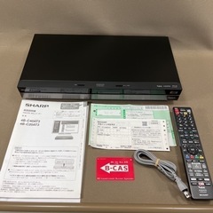 美品】SHARP シャープ 4Kレコーダー 新4K衛星放送対応 大容量HDD4TB 3番組