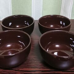 陶器食器　小鉢４個