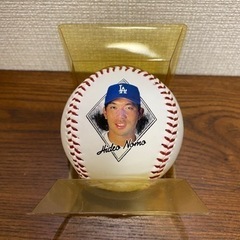 【MLB/ドジャース】1994年野茂英雄フォト記念ボール