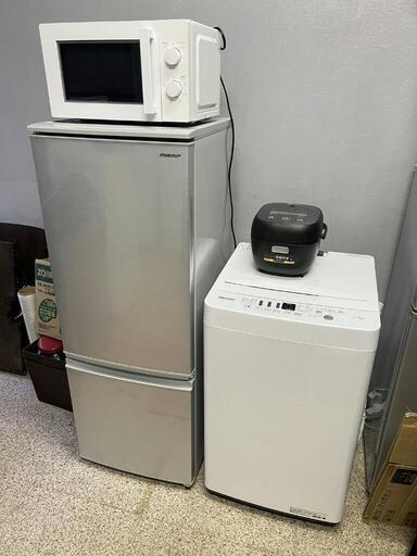 お得な4点セット売り　冷蔵庫　洗濯機　電子レンジ　炊飯器　配送設置可能