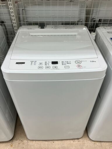 YAMADA ヤマダ 7㎏洗濯機 2021 YWM-T70H1 No.5868● ※現金、クレジット、ぺイペイ、スマホ決済対応※