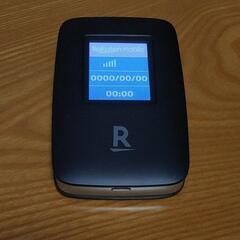 値下げ！楽天Rakuten WiFi Pocket ブラック R310