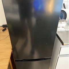 【ネット決済】東芝2ドア冷蔵庫 GR-T15BS(K) セミマッ...