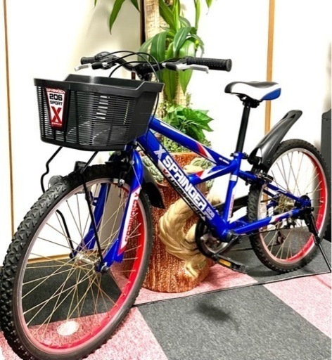 [ 受付終了]致しました 22インチ SPRINGER-X 206 マウンテンバイク R6段変速式