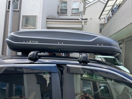 【商談中】TERZO ルーフボックス 値引き最終 最終値引き 6か月使用のTERZOのルーフボックス