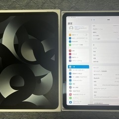 【取引中】美品SIMフリー　最新iPad Air第５世代Wi-F...