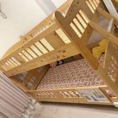 二段ベット　キッズ用(受け渡し者がいる)