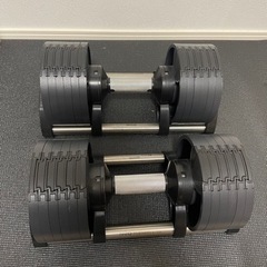 フレックスベル　20キロ可変式ダンベル2個セット