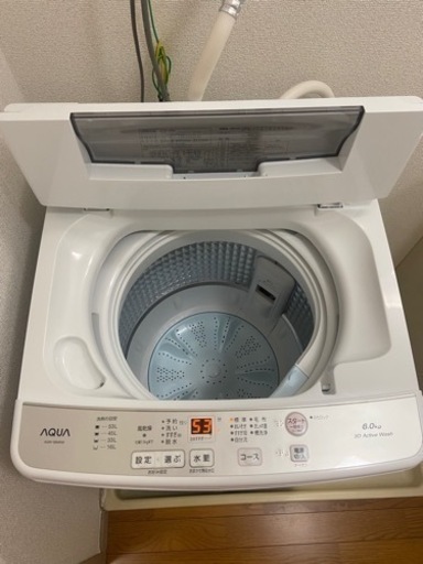 洗濯機6キロ2021年製