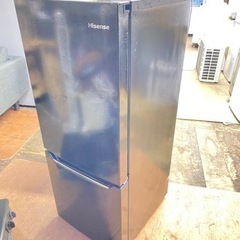 福岡市内配送無料　2020年　冷蔵庫 パールブラック HR-D15CB [2ドア /右開きタイプ /150L] 
