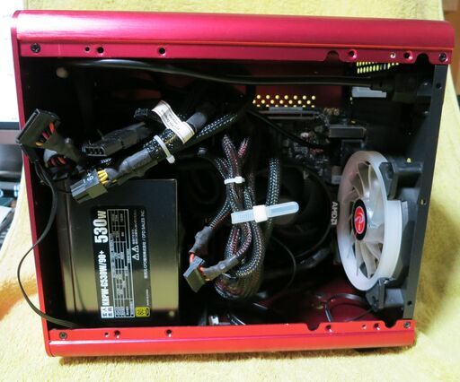 ASRock B450ITX・CPU・メモリー・電源・ケース